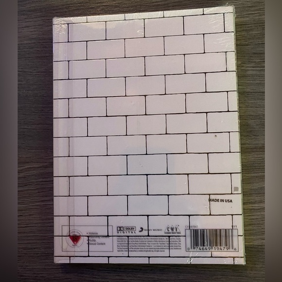 Pink Floyd The Wall DVD Cover - White and Red - Picture 2 of 5